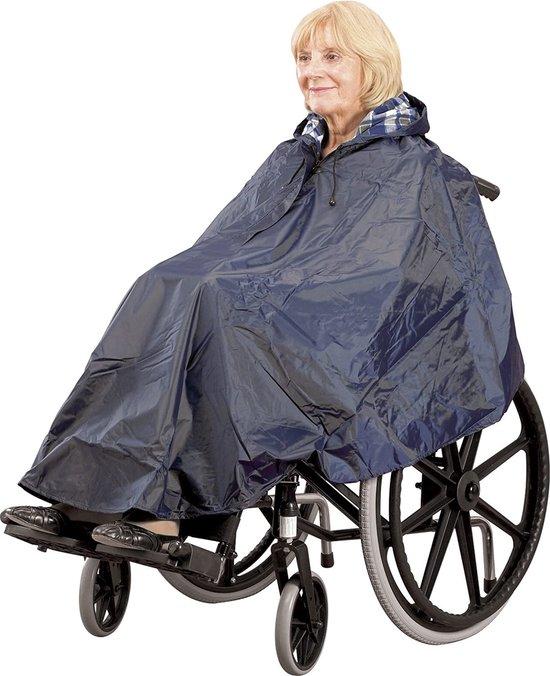 Famanu Rollstuhldecke - Fleece-Poncho für Rollstuhlfahrer - Warm und wasserdicht SHSHOP