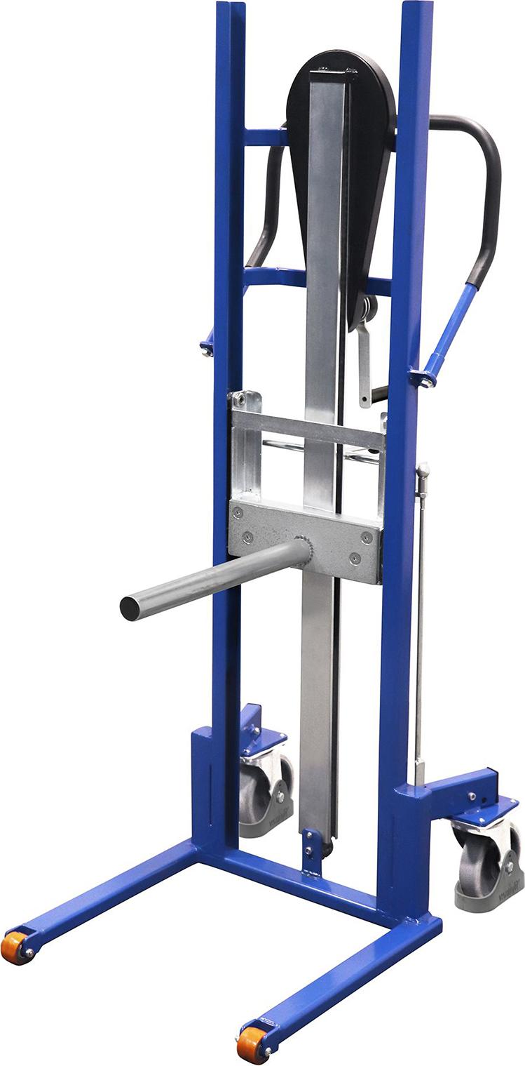 VARIOfit Materialheber inkl. Dorn mit Bereifung aus thermoplastischem Gummi Enzianblau sg-154.015