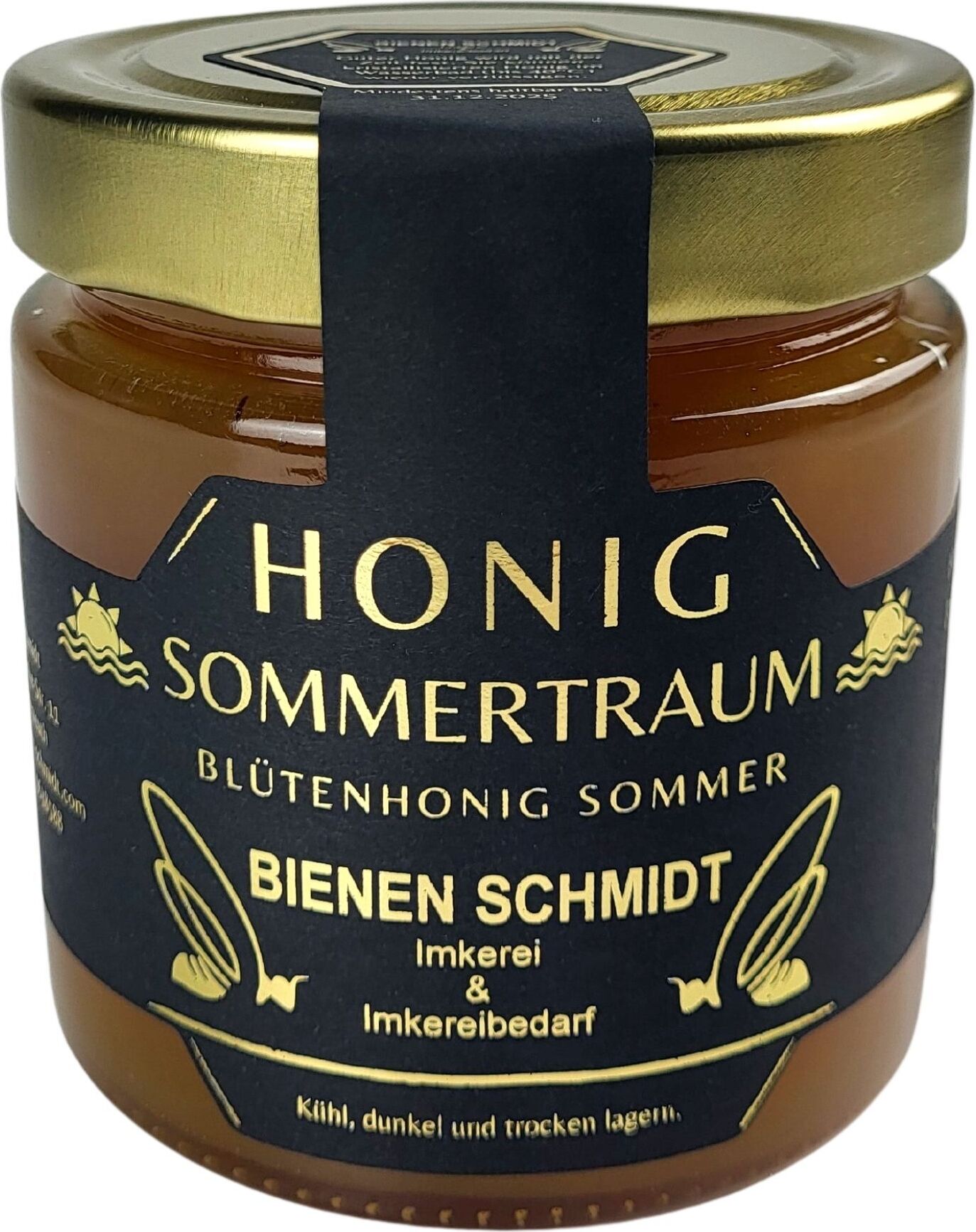 BIENEN SCHMIDT Deutscher Imkerhonig "SOMMERTRAUM" 500 g im Glas Deutscher Honig Sommer 103