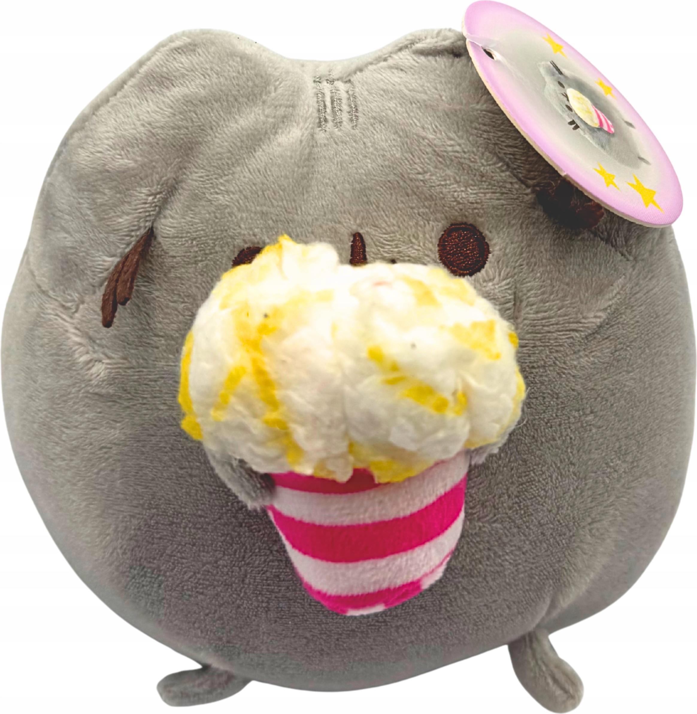 Xunyi Maskotka Kotek Pluszowa Kot Popcorn Urodziny Przytulanka Dla Dzieci 16 cm