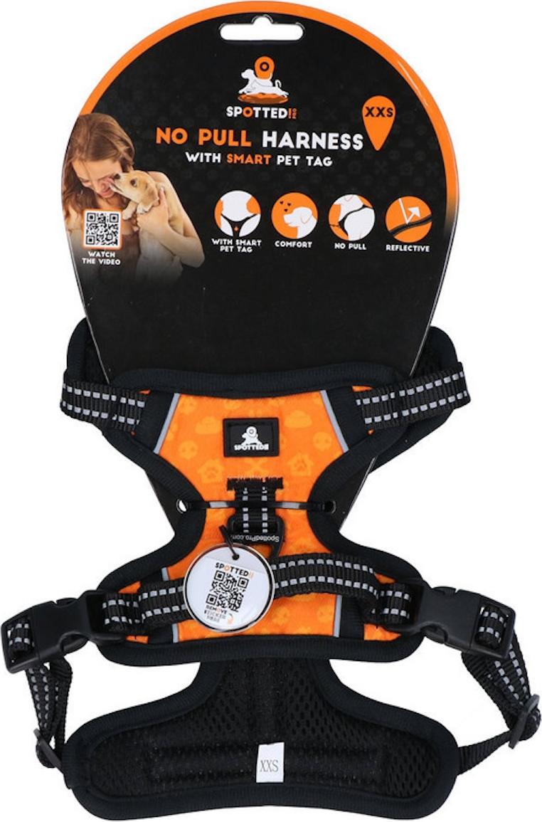 Spotted! PRO Geschirr Orange XXS SPOT0017