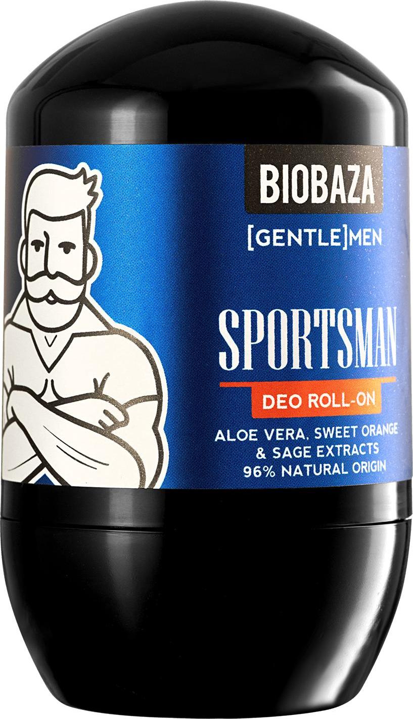 Biobaza Deo Roll-On Sportsmen 50 ml – Natürlicher 24h Schutz