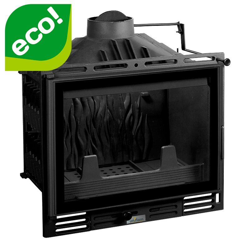 UNIFLAM krbová vložka 600 PLUS ECO s klapkou a externým prívodom vzduchu 907-597-DP