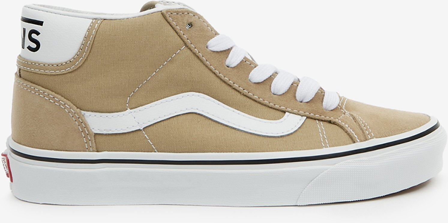 Beige Damen Knöchel Turnschuhe mit Wildleder Details VANS UA Mid Skool 37 - 38