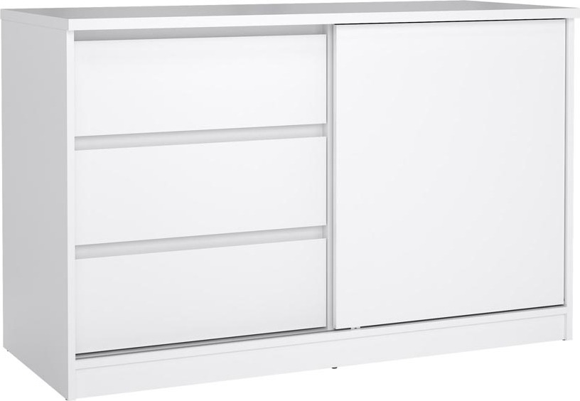 Tvilum Naia Sideboard Weiß Hochglanz 92207-uuuu