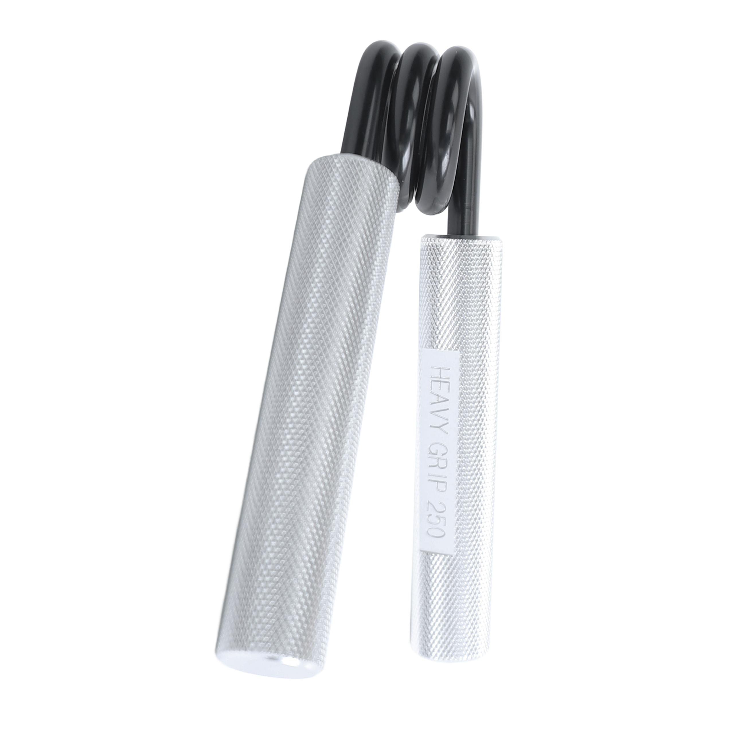 GORILLA SPORTS® Fingerhantel - 250 LBS, Verstellbar, verchromte Federringe, Rutschfest - Handtrainer, Fingertrainer, Unterarmtrainer, Handmuskeltrainer, Griffkraft Trainer 100561-00055-0090
