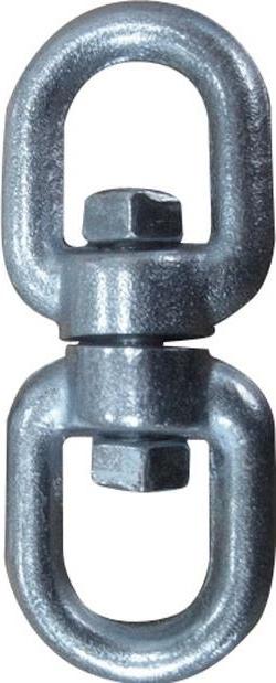 Vagner SDH 2 x Doppelwirbel Drehwirbel Auge-Auge Schäkel Wirbelschäkel