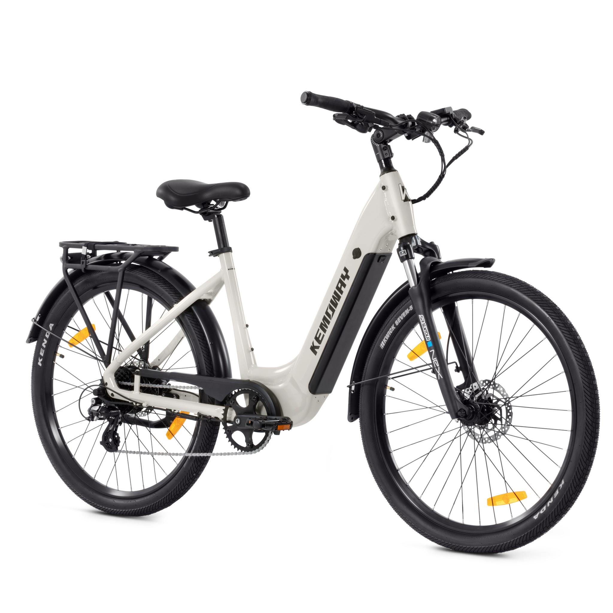 Kemoway E-Bike Cityrad E-Bike Cityrad 27,5 Zoll City E-Bike 250W Heckmotor 48V 720Wh Akku K5R