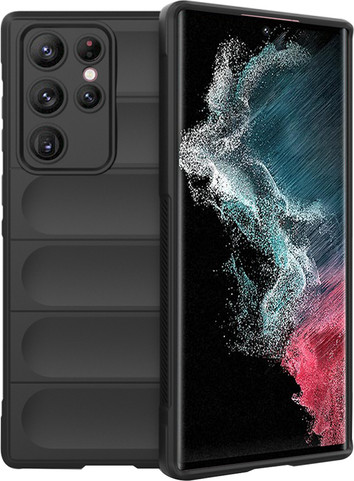 Techsuit Magic Shield Zadný kryt pre Samsung Galaxy S22 Ultra - Black