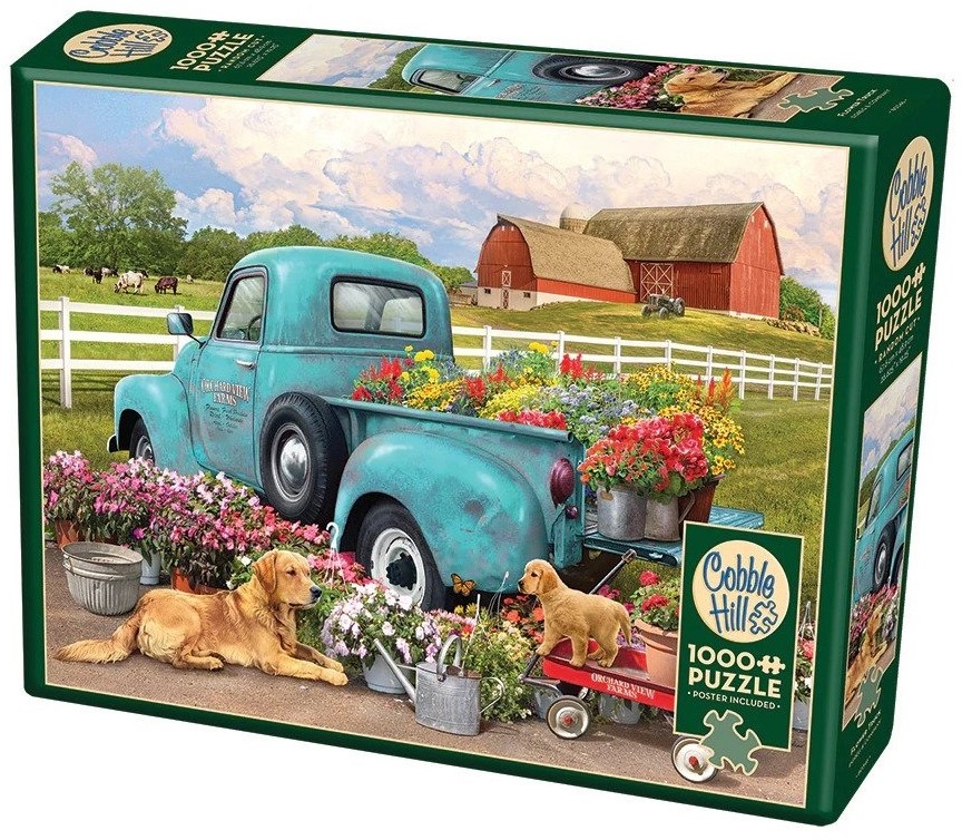 COBBLE HILL Puzzle Blumenlieferung 1000 Teile 5880346