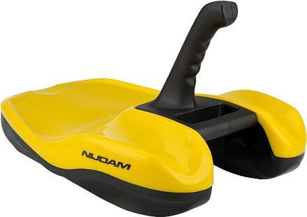 SCHREUDERS SPORT Nijdam Snowhoover DAS ORIGINAL Fun Rodel Schlitten mit Griff 54x38x15cm Farbe Gelb 23456