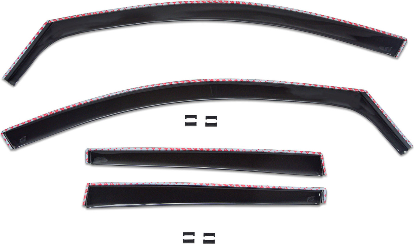 Heko Windabweiser Für Nissan X-Trail 2007-2014 - 4-teiliges Set Getönt