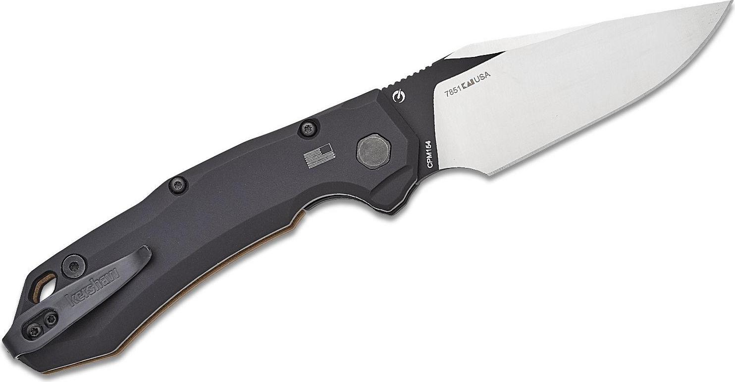 K-7851 Kershaw LAUNCH 19 - ALUM BLK G10 EB/2TN BLK