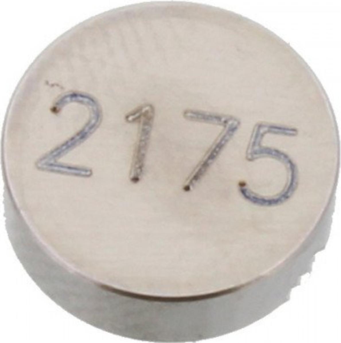 Ventil-Einstellplättchen JMP 7,5mm 2,175 für Suzuki GSX 12 FA F / GSF Bandit SA , Honda CBF A 50 / 125 / 150 / 250 / 300 / 320 / 321 / 400 / 450 / 500 / 510 / 530 / 600 / 630 / 636 / 650 / 660 / 675 / 689 / 700 / 750 / 765 / 779 / 800 / 847 747.09.20