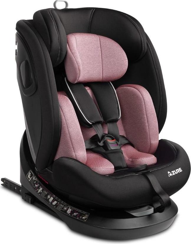 CARETERO Azure i-Size Autositz Kinder 40-150 cm 360 Autokindersitz ISOFIX, Rosa TERO-2001