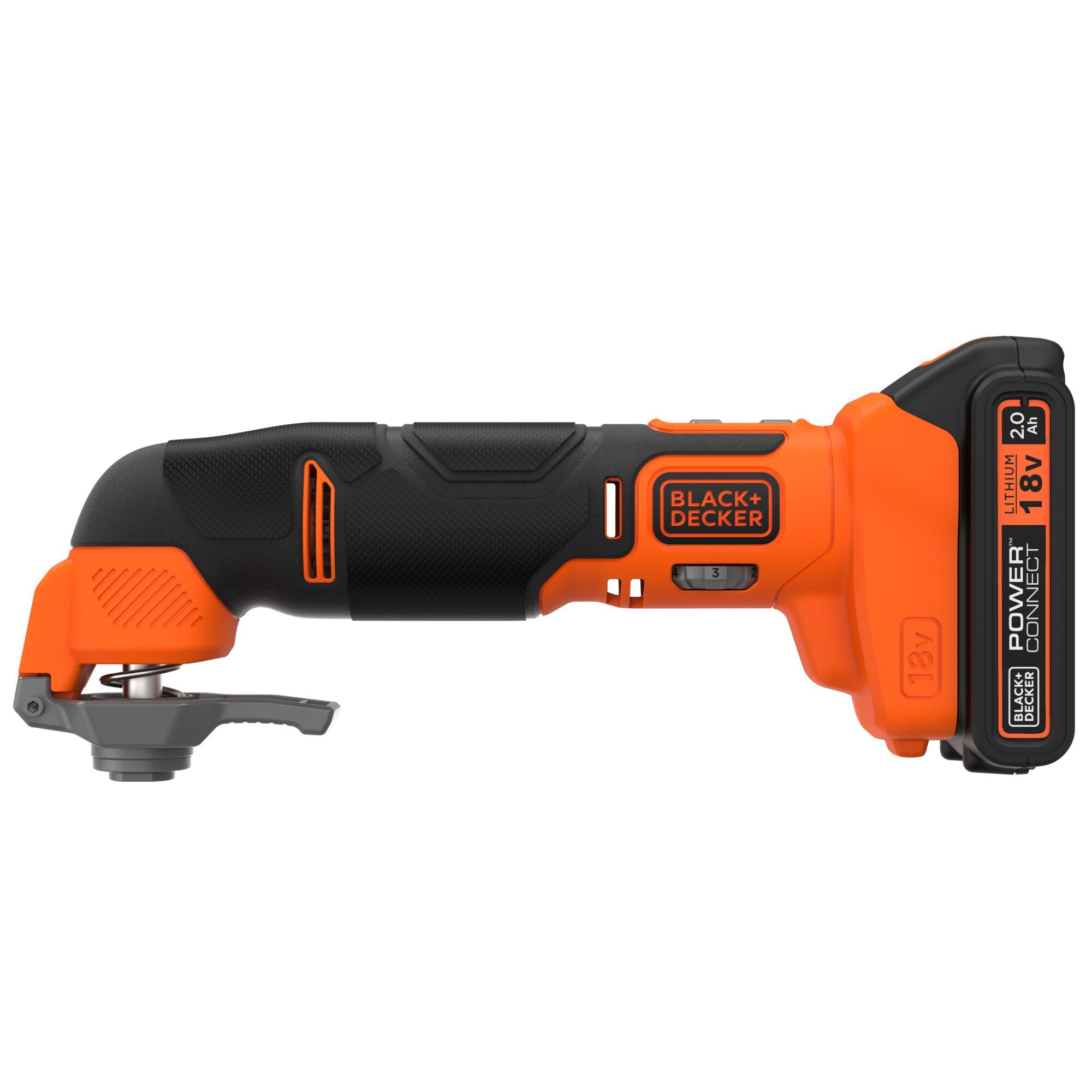 Black & Decker Black&Decker Akku-Multifunktionswerkze 18V/2,0Ah BDCOS18D1K BDCOS18D1K-QW