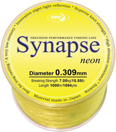 Katran Synapse Neon line 17,85lb - 0,331mm - 1000m