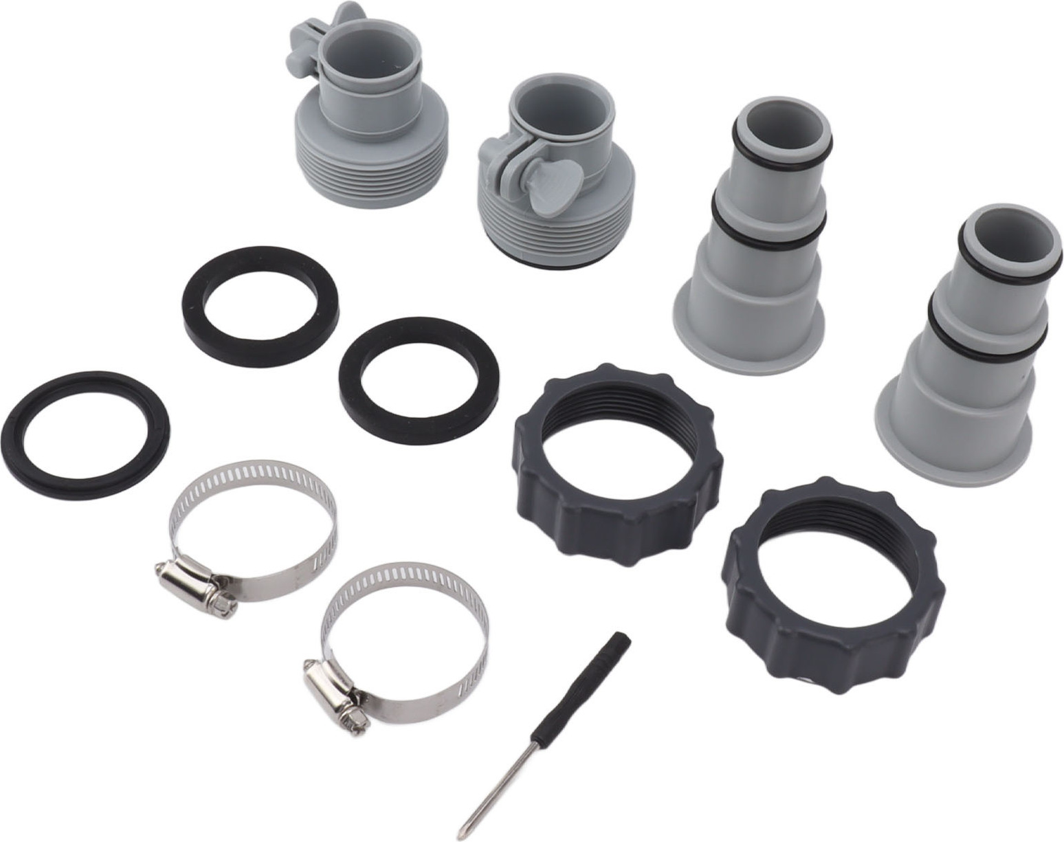 Cocosity Schlauchadapter mit Manschette,Ersatzschlauchadapter mit Manschette,Pool-Schlauchadapter mit Manschette,Pool-Schlauchadapter,Pool-Ersatzschlauchadapter,Schlauchadapter