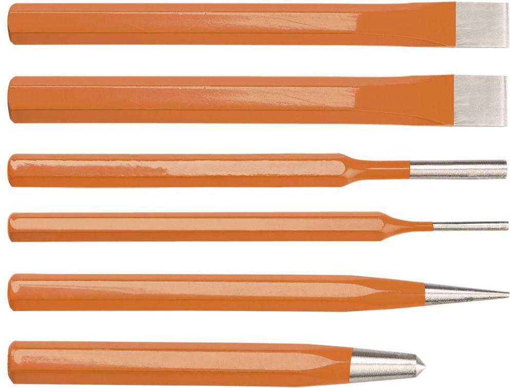 Neo Tools Satz Körner, Meißel und Körner, 6-tlg. 33-061