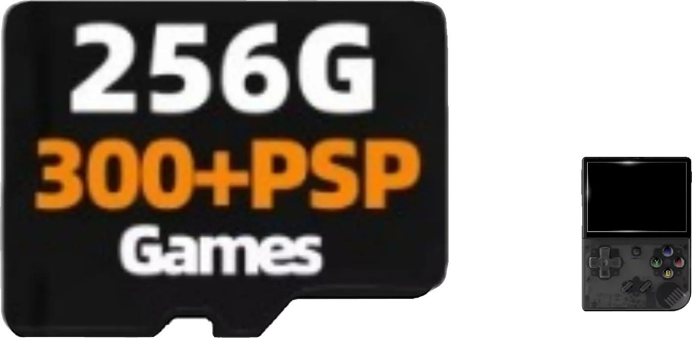 Pamäťová karta, 256 GB pamäte, kompatibilná s RG35XX PLUS, 256G PSP