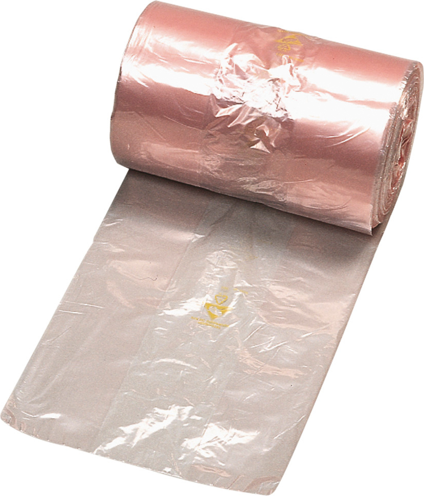 Warmbier Müllbeutel Permastat, ESD, Volumen 120 l, 380 + 320 x 1.100 mm 3110.850.2