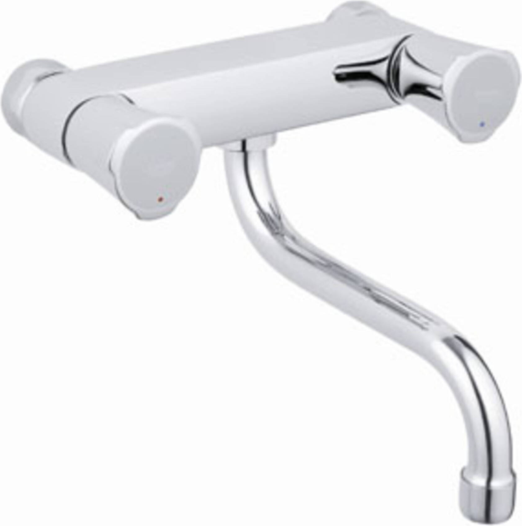 Grohe Costa L Wand-Küchenarmatur mit Unterlauf Chrom 31182001