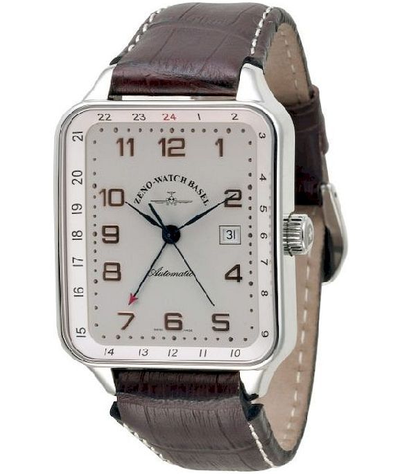 Zeno-Watch - Náramkové hodinky - Pánske - SQ Retro - 163GMT-f2