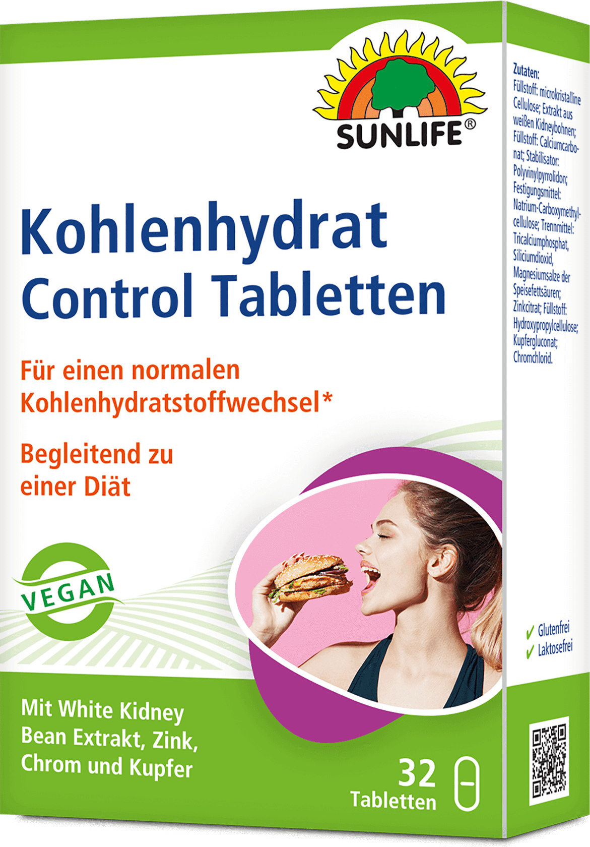 Sunlife Kohlenhydrat Control Tabletten 32 Stück 151124