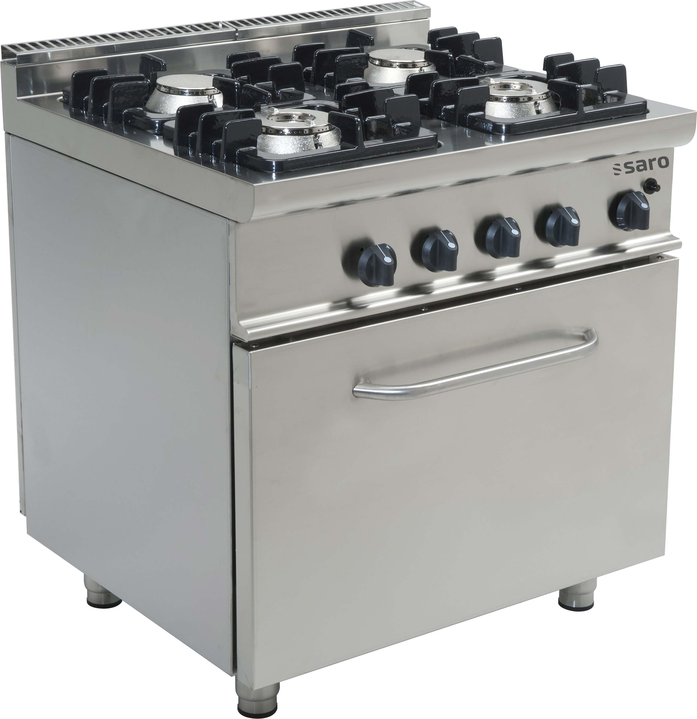 SARO Gasherd mit Gasbackofen Modell E7/KUPG4LO 323-2020