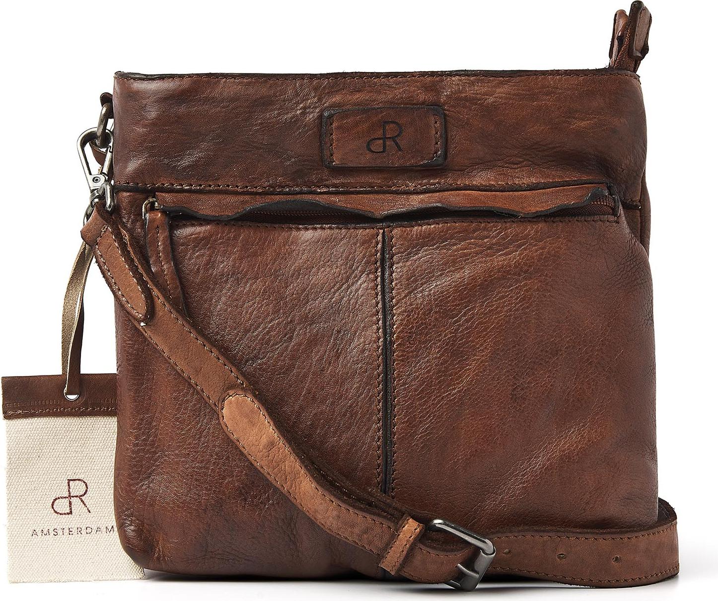 dR Amsterdam Umhängetasche | Umhängetasche Damen | Crossbody Tasche Damen | Handtaschen Damen | Leder Umhängetasche | 763819