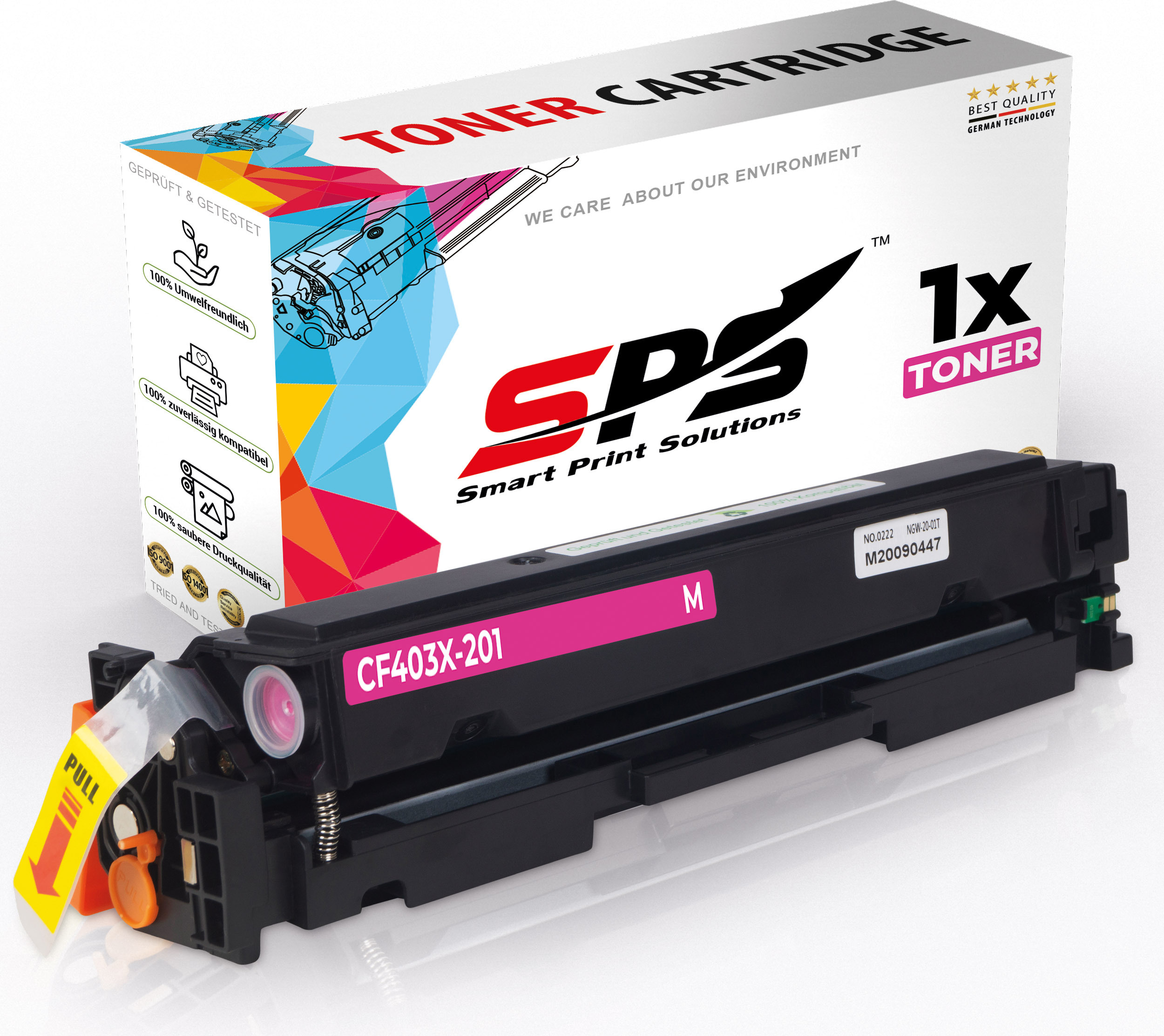 sps 1x Toner 201X CF403X Magenta kompatibel für HP Color Laserjet Pro MFP M277DW EM-AS_201X-CF400X-403X_HP-Pro-MFP-M_M12