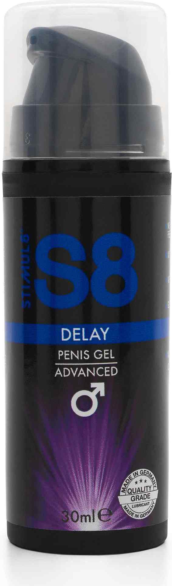 S8 Oneskorenie penisu gél 30ml Natural