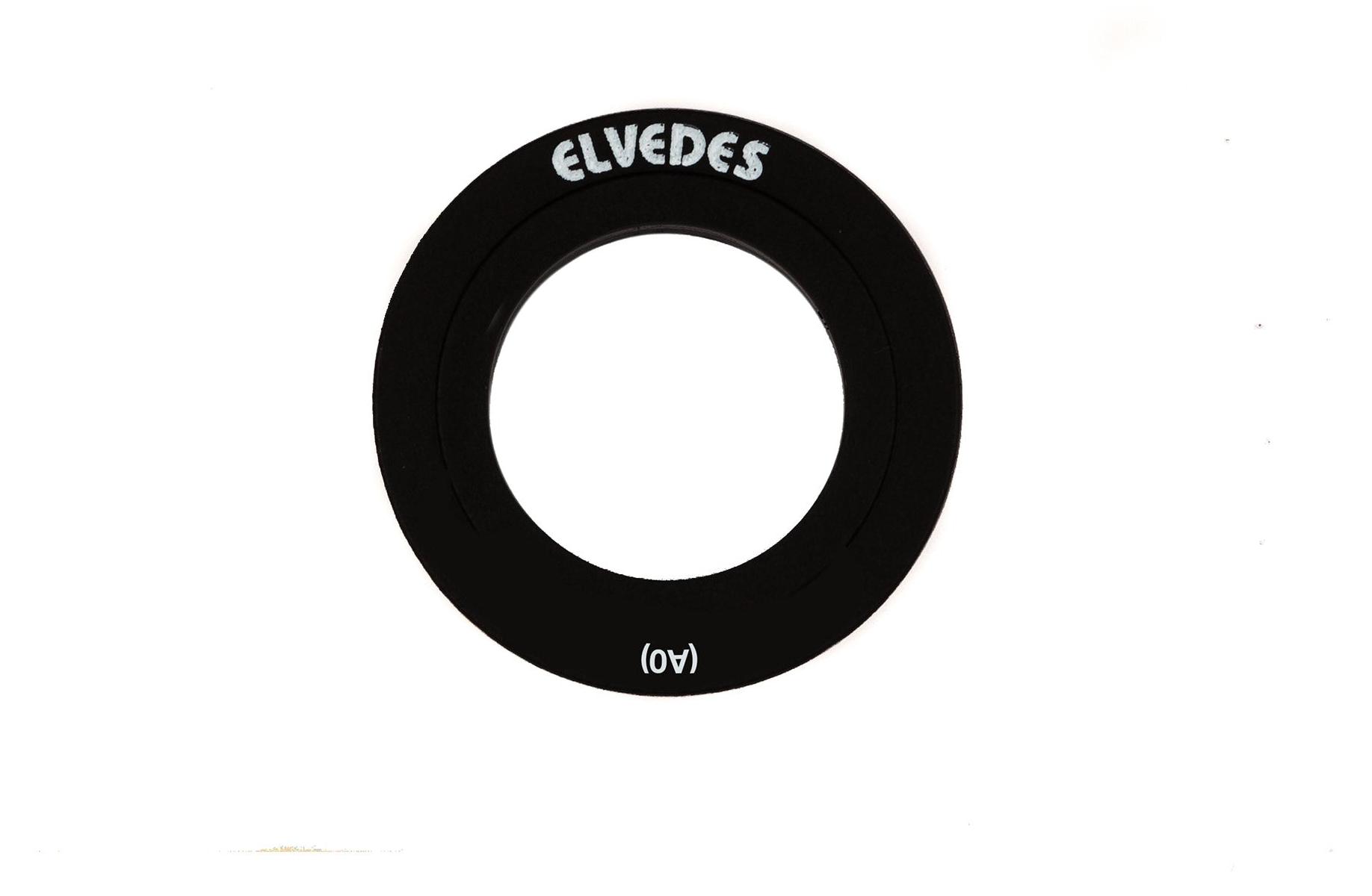 Elvedes ELVEDEN NIEDRIGE Kappen (2x) 40 mm ohne Kante A0 2019066