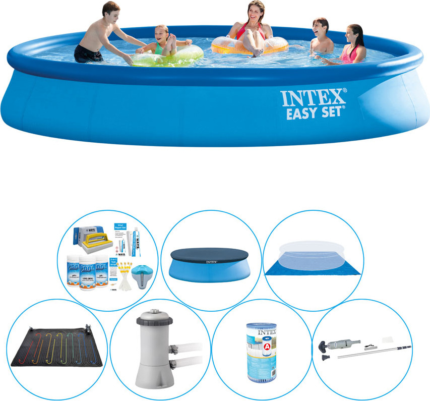 Príslušenstvo k bazénom Plus - Intex Easy Set Round 457x84 cm