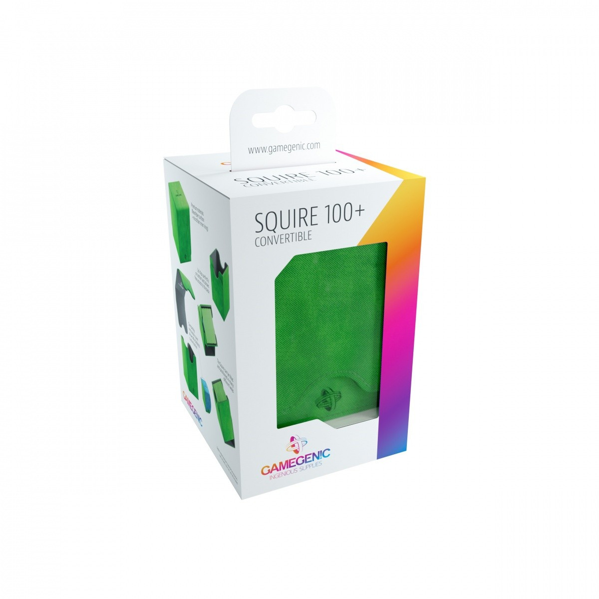 Gamegenic Squire Deck Case 100 Beutelchen Durchsichtig Durchsichtig One Size GGS20019ML-UNIT