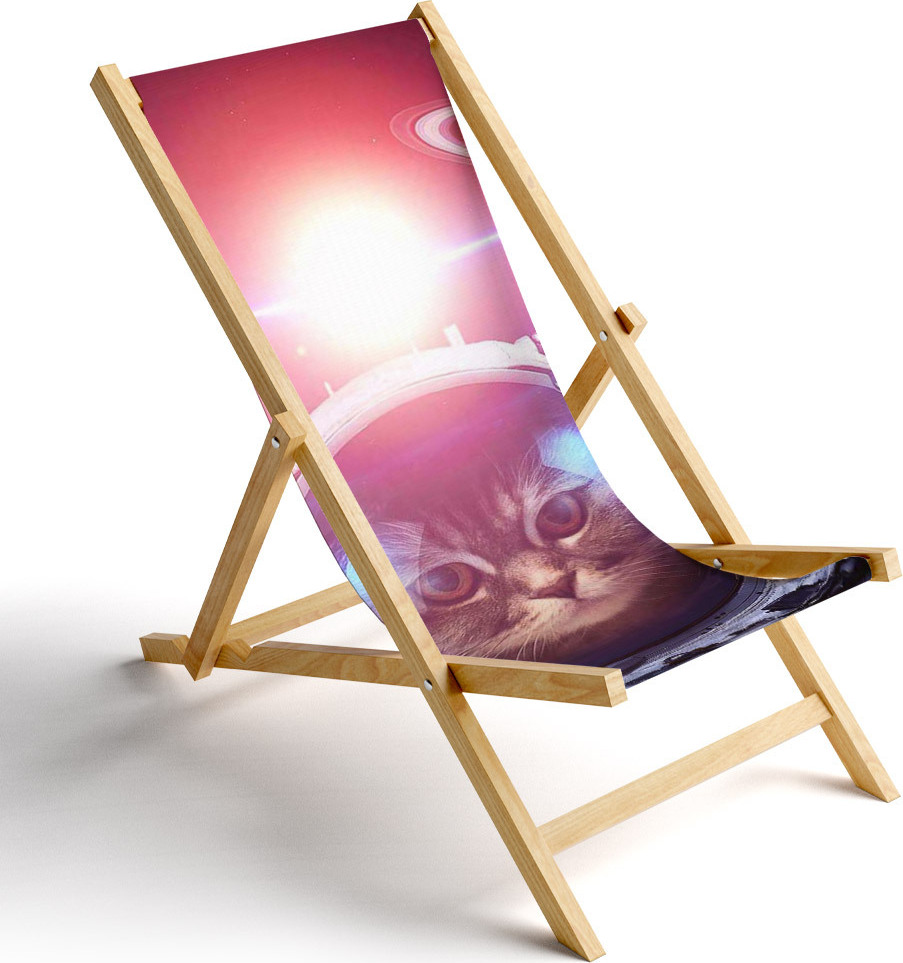 Displayhersteller Liegestuhl Kosmonauten Katze 13-317-spacebound-p