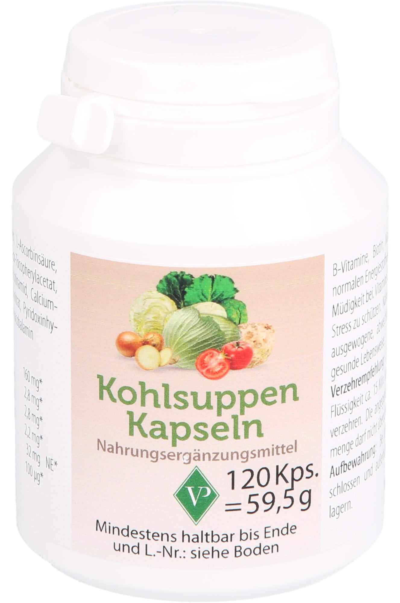 Velag Pharma GmbH VELAG Pharma Kohlsuppen Kapseln, 120 St. Kapseln 02929036