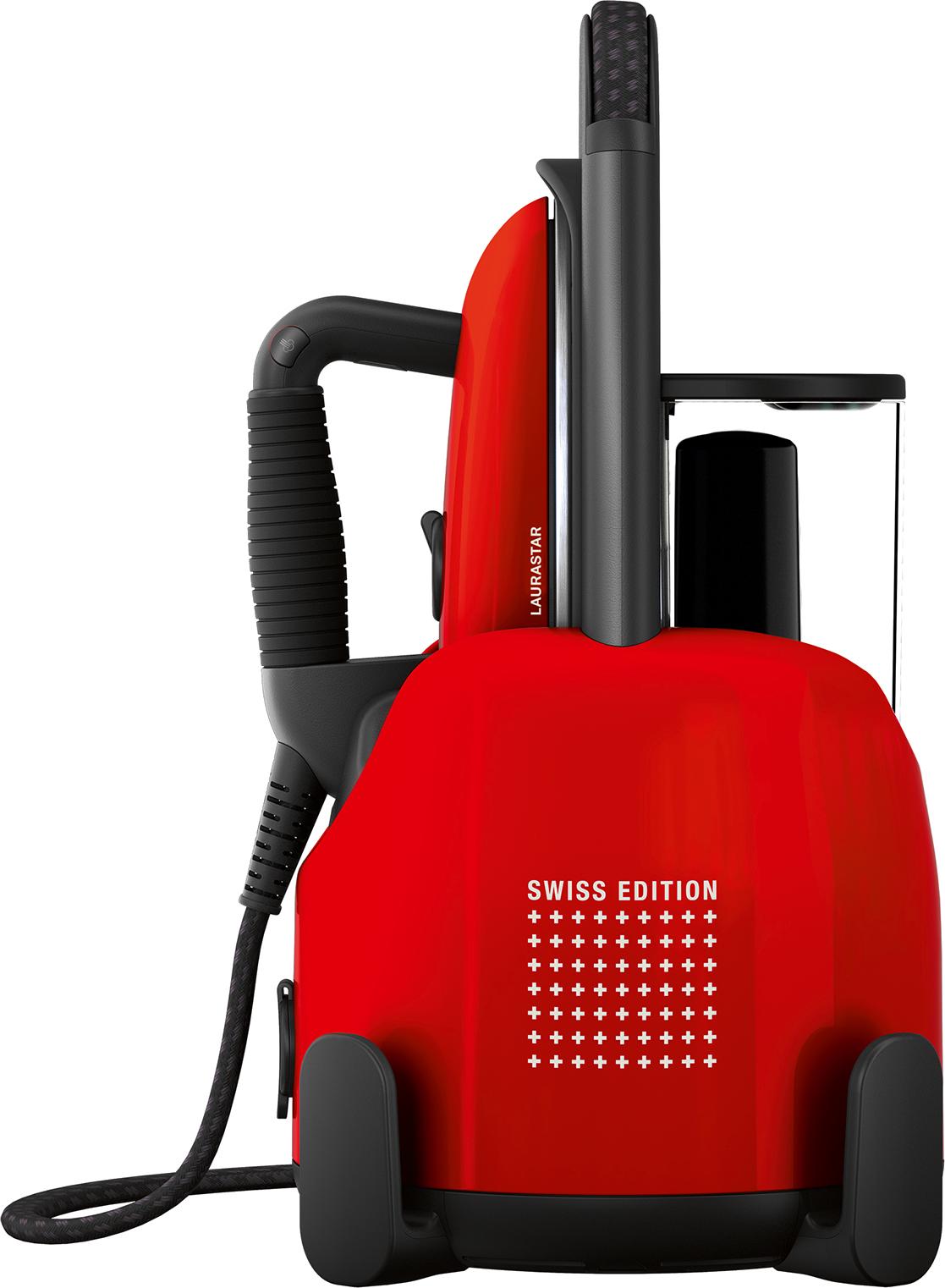 Laurastar Lift Swiss Edition, 3-in-1 Bügelstation, Entknittert, Bügelt & Reinigt, Hygienische Dampf, Abnehmbarer Wassertank, Vertikales Bügeln 000.0343.501