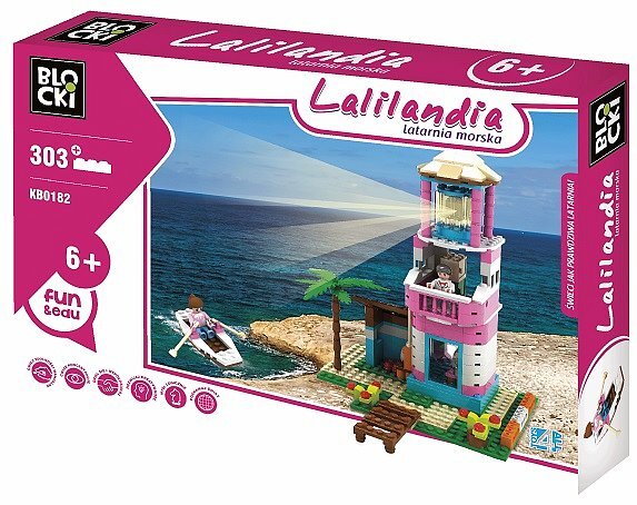 Blocki Blöcke - Lalilandia Leuchtturm 303 Stück