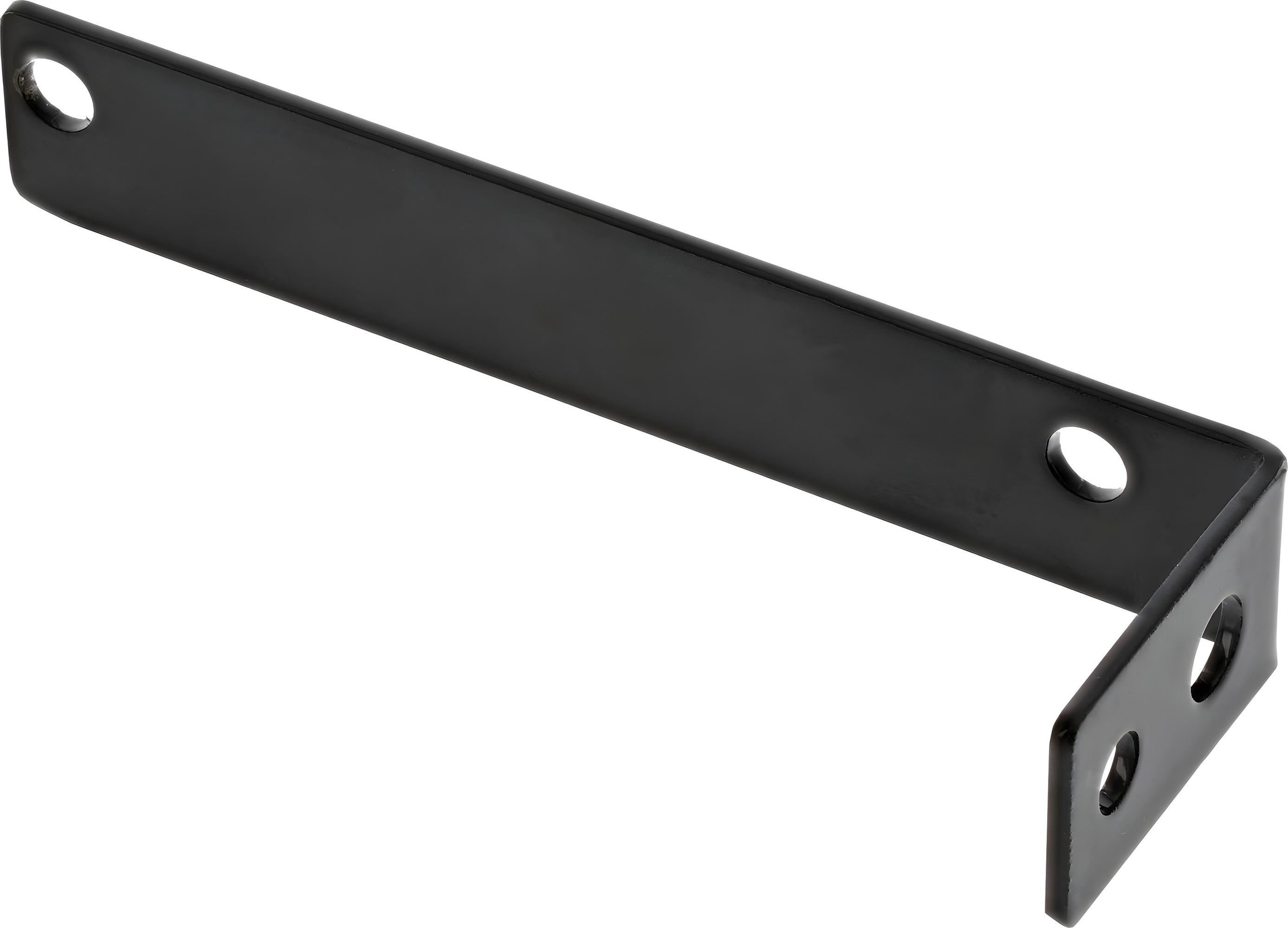 MZA Blinkleuchtenhalter links f. 10 Watt Blinker - schwarz beschichtet 59080-A-S