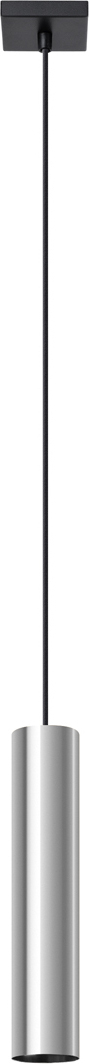 Pendelleuchten LAGOS 1 chrom 1xGU10 10W Stahl 100x8x8cm Sollux Lighting