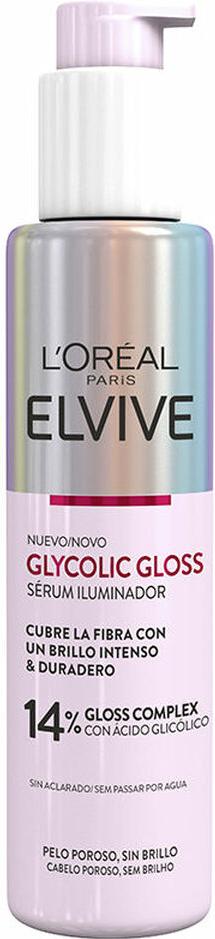 L'Oréal Paris Elvive Glycolic Gloss Serum with Glycolic Acid for Soft and Shiny Hair