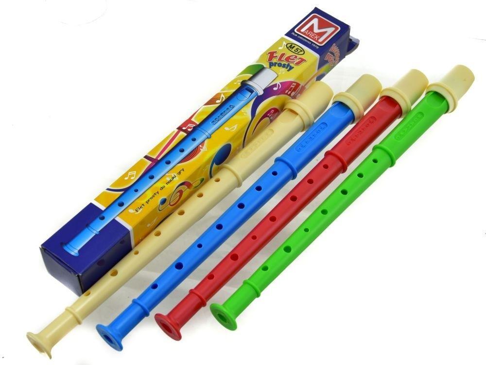 Fphu marek 33,5 cm lange Kunststoff-Blockflöte mit Grifftabelle
