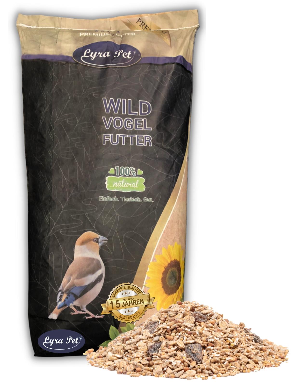 Lyra Pet Fettfutter Vogelfutter 10 kg 100 % Reinheit für Wildvögel Ganzjahresfütterung 01618-006