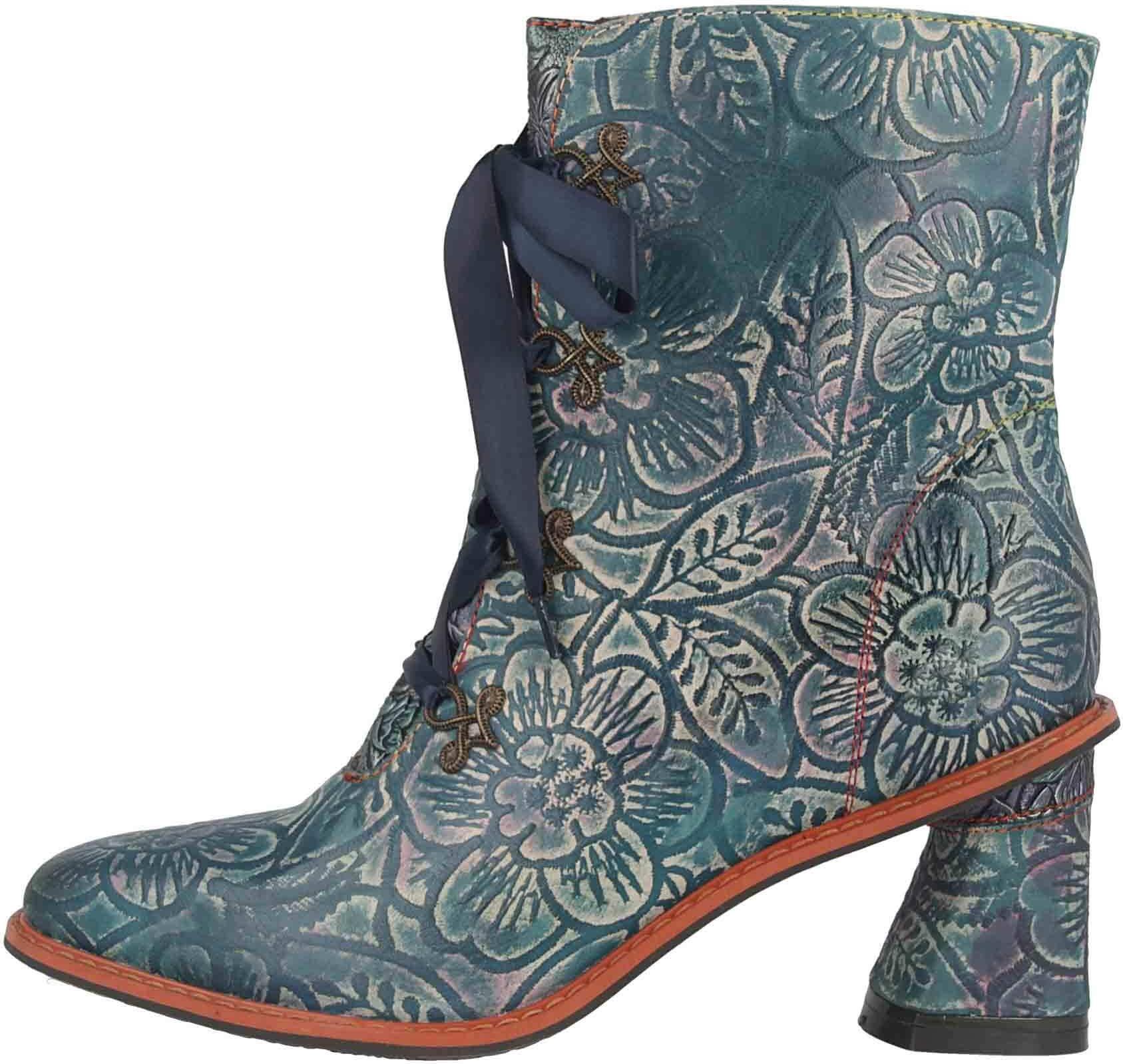 Jarná obuv PATRONA v plusových veľkostiach modrá PATRONA-BLUM veľké dámske topánky