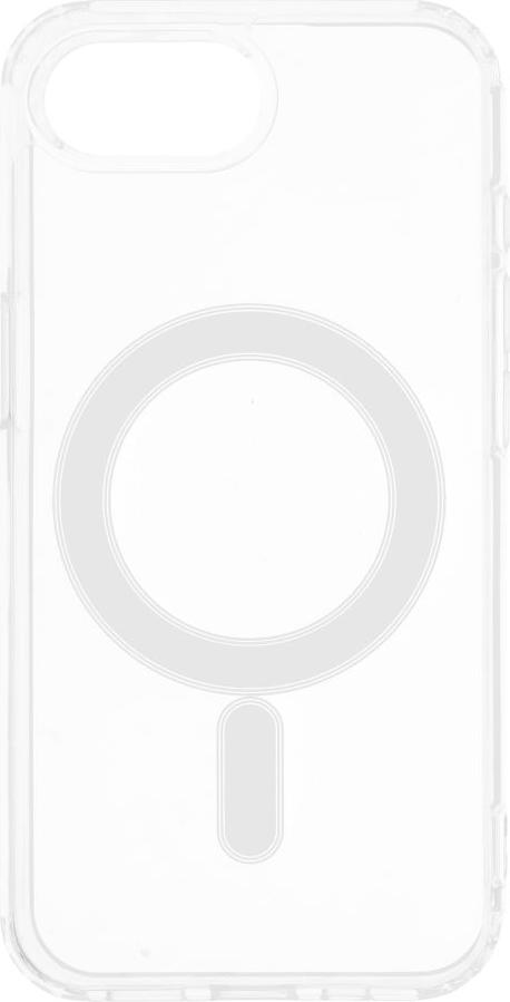 ČIERNY KOV MAG kompatibilný s MagSafe vhodný pre IPHONE 16E (SE 4 2025) transparentný