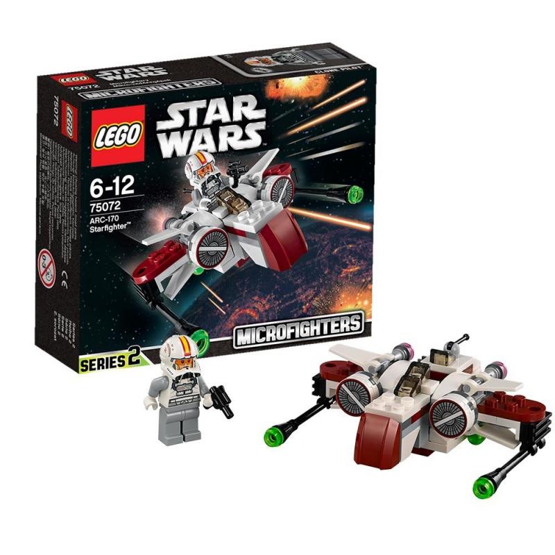 LEGO Star Wars ARC-170 Starfighter, Stavebnica, 6 rok / roky, 95 kusov