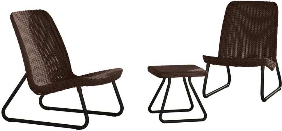 Keter Gartengarnitur 3-tlg. Rio Cappuccino 218157