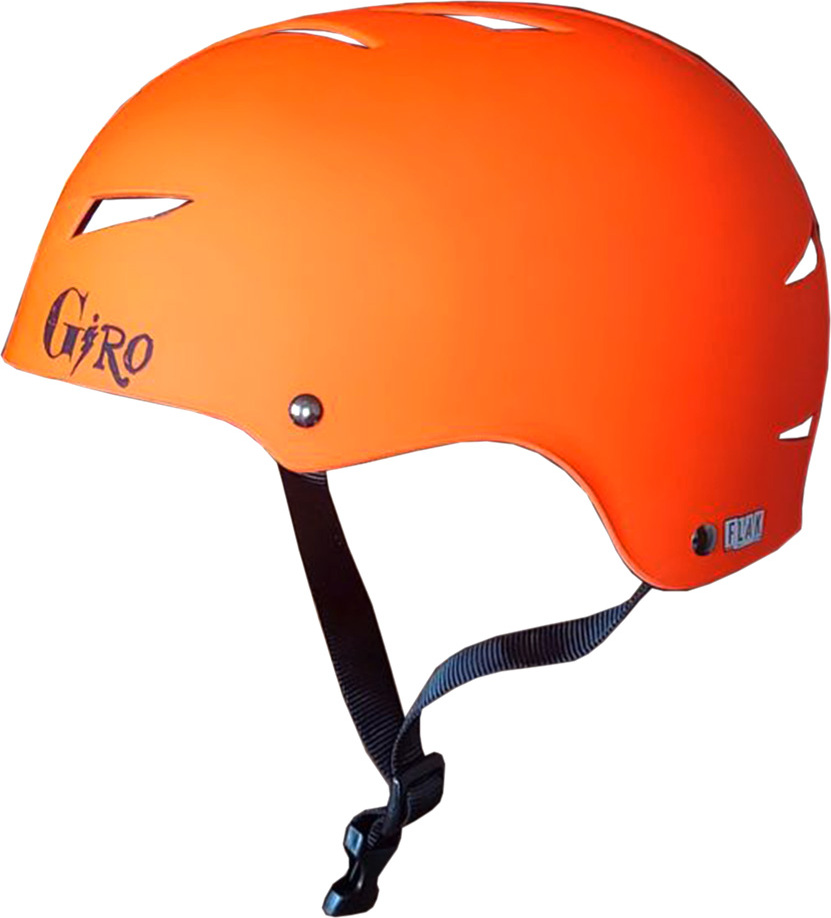 Fahrradhelm Giro Flak Mountain matt fluorescent orange