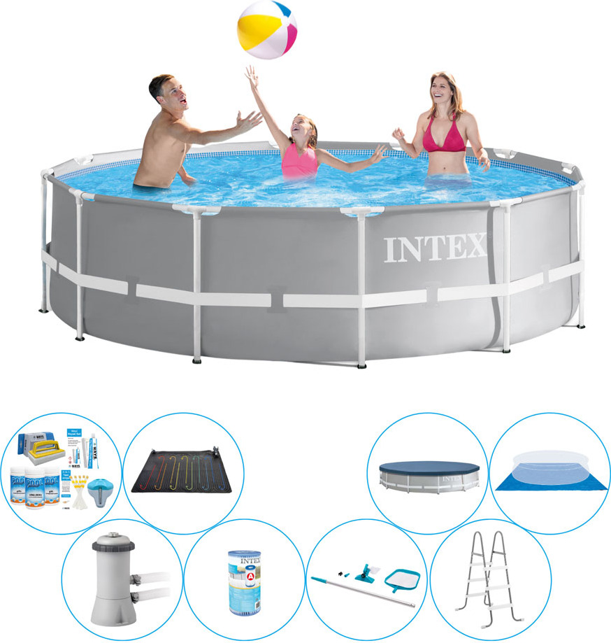 Balenie bazéna - Intex Prism Frame Round 366x99 cm